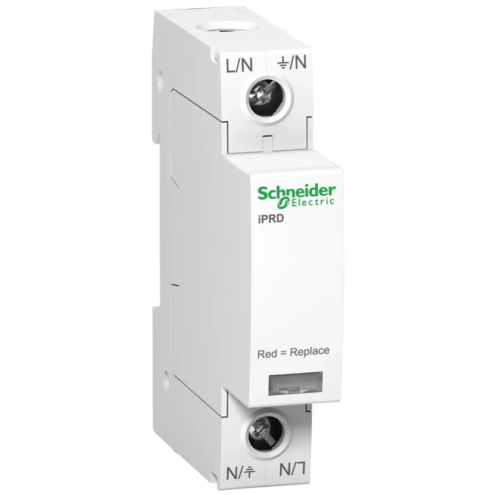 Schneider Electric A9L08601 Överspänningsskydd Typ 2+3, 3 P+N, 4 moduler