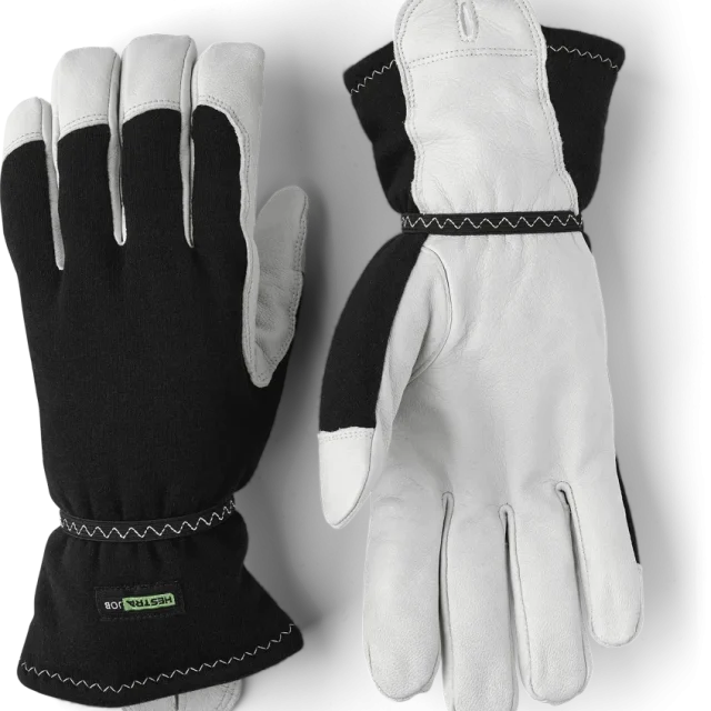 Hestra Pro 74790-12 Arc Light Winter Ljusbågehandske fodrad, svart/vit 12