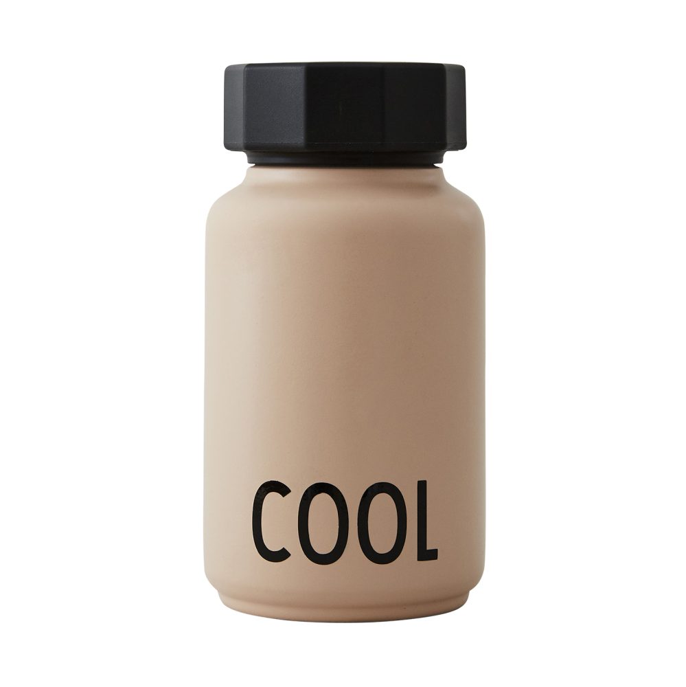 Design Letters termosflaska liten, Soft camel