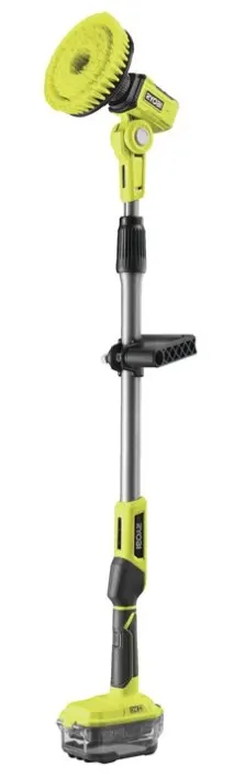 Ryobi ONE+ R18TPS-120G Rengöringsborste med batteri och laddare