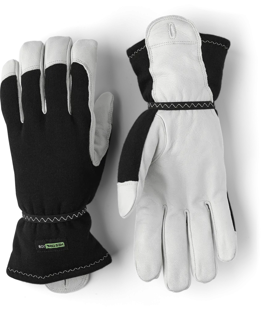 Hestra Pro 74790-12 Arc Light Winter Ljusbågehandske fodrad, svart/vit 12 - Bild 2