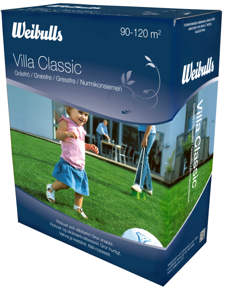 GRÄSFRÖ VILLA CLASSIC 3KG WEIBULLS