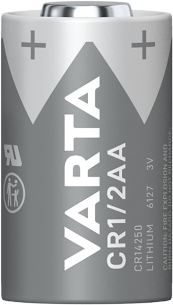BATTERI VARTA LITIUM CR1/2AA