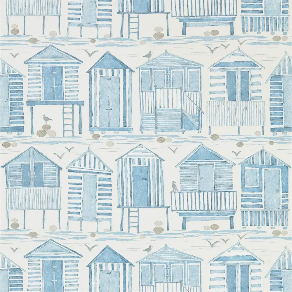 Port Isaac Beach Huts Dcoa216560 Tapet | Stuvbutiken
