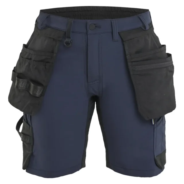 Blåkläder 712416458699C50 Shorts marinblå/svart Marinblå/svart