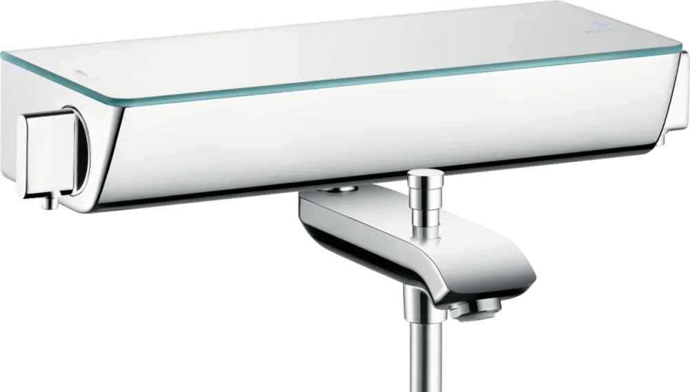 Hansgrohe Ecostat Select Badkarsblandare krom/vit, 150 c/c