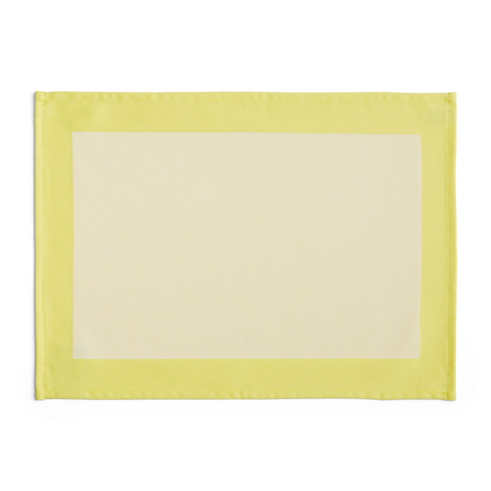 Ram bordstablett 31x43 cm, Yellow