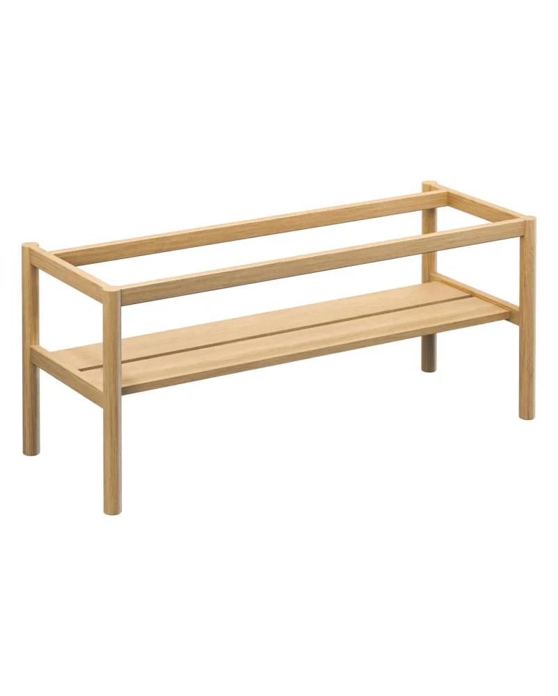 Gustavsberg Ducentic GB71DCLF12AR Benställning 120 cm, ljus ek Ljus ek - Bild 2