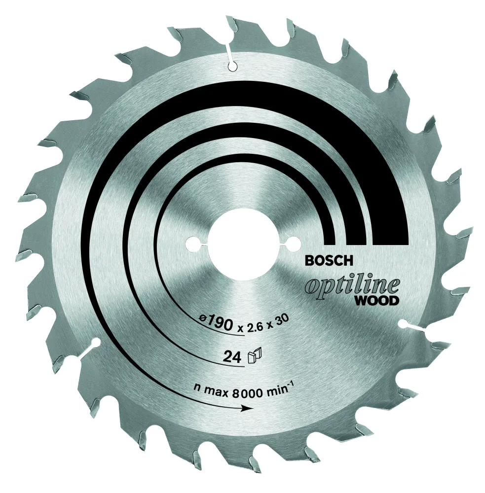 Bosch PRO Wood Cirkelsågklinga för handhållna nätdrivna cirkelsågar 210x30 mm, 36T - Bild 2