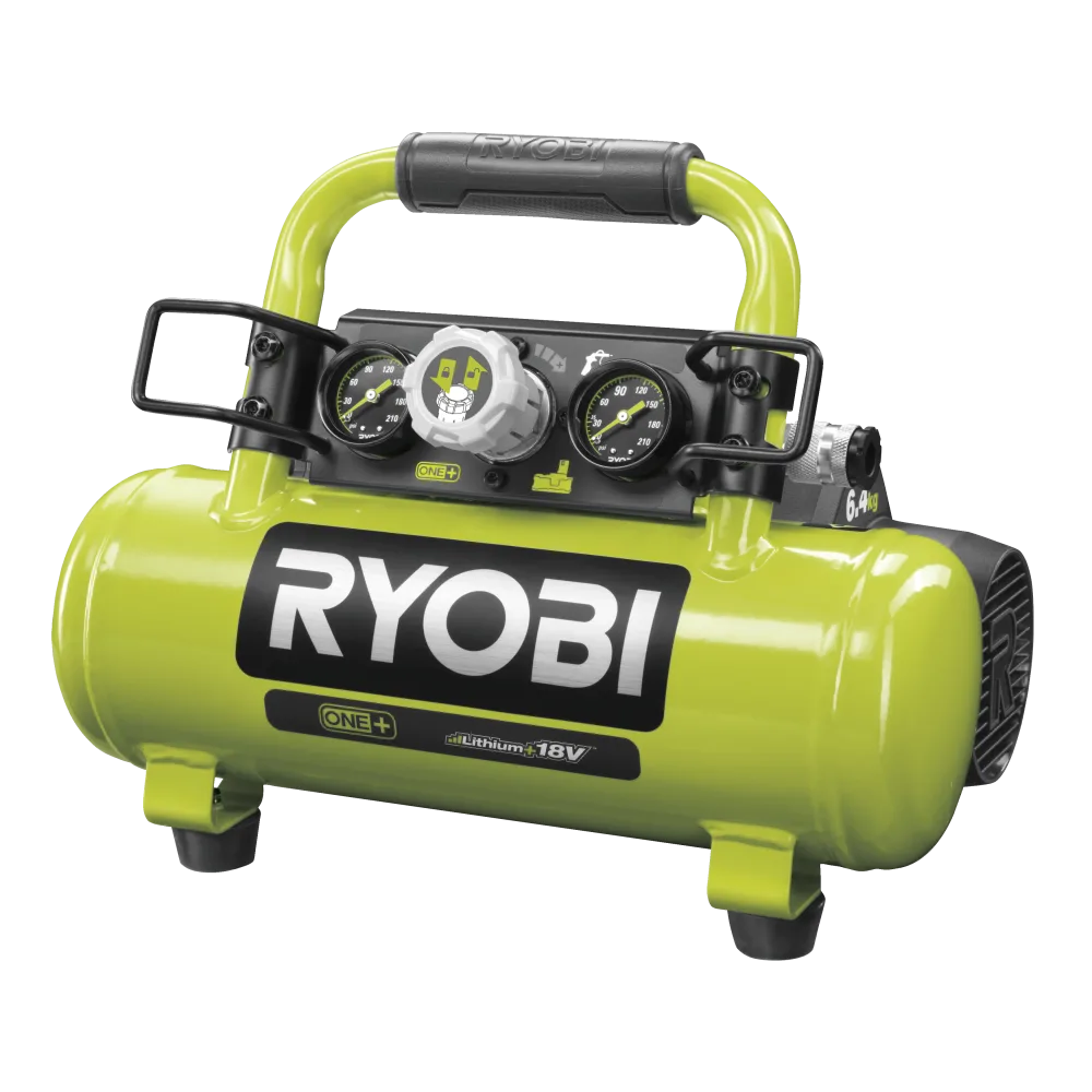Ryobi ONE+ R18AC-0 Kompressor utan batteri och laddare