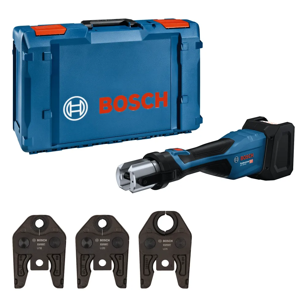 Bosch GPT 18V-32 U16/20/25 32 KN Pressverktyg utan batteri och laddare 06019M2103