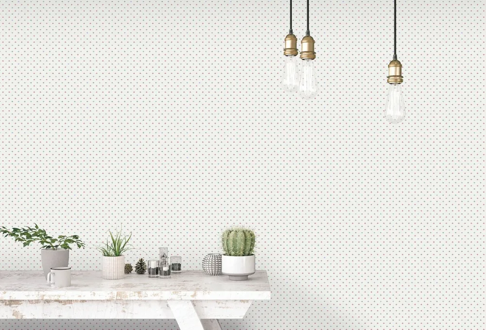 Galerie Wallcoverings Miniatyrer II G68733 Tapet Multi Mini Röd/grön/blå/vit