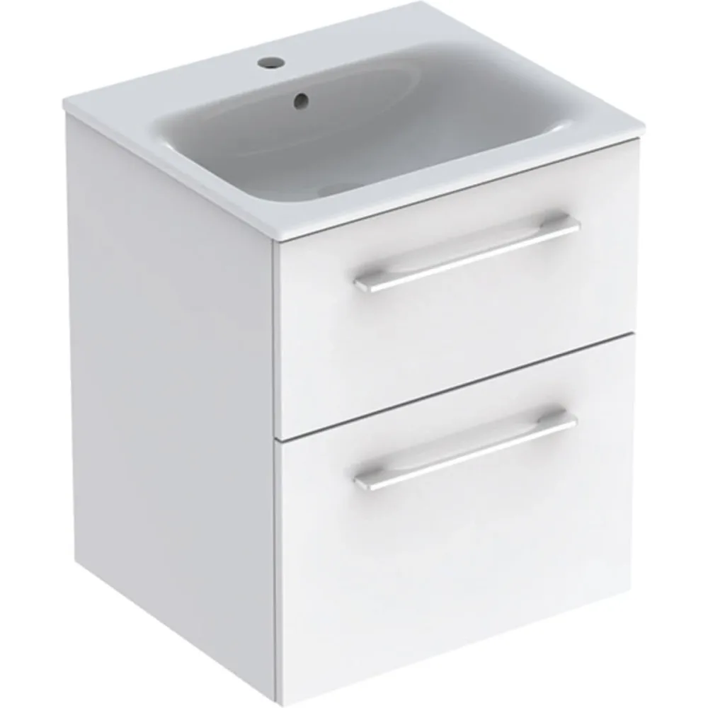 Ifö Spira Pro Möbelpaket smal design, 2 lådor, vit Bredd: 59 cm