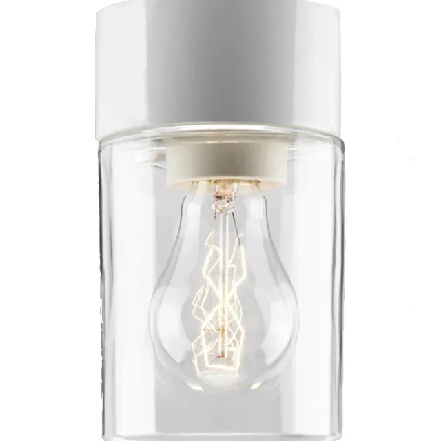 Ifö Electric Opus 100/175 Takarmatur IP44, E27, klar Vit