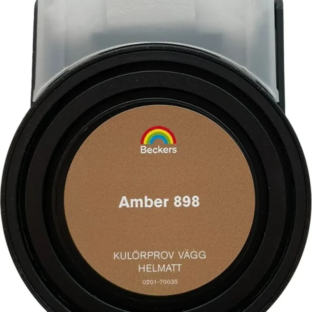 Beckers Kulörprov Helmatt 55ml Amber 898 0,055 L Amber 898