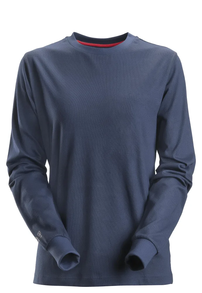 Snickers Workwear 2467 ProtecWork T-shirt långärmad, marinblå XS