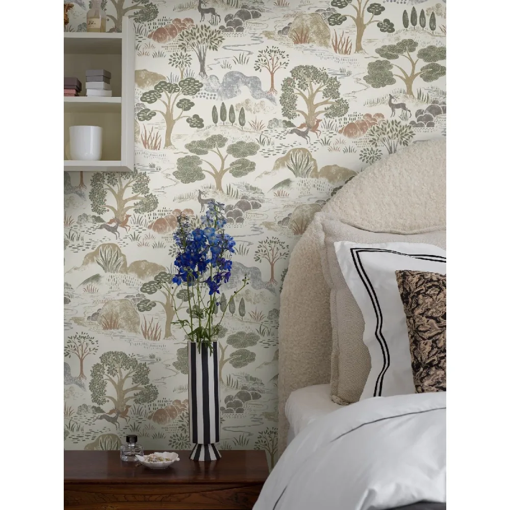 Tapet Swedish Grace Diana 5525 Multi Djur - Bild 3