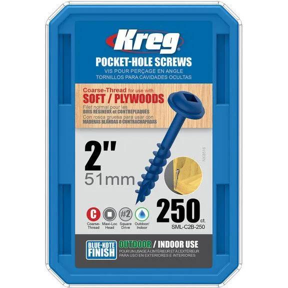 Kreg SML-C2B-50 Skruv 51 mm 50-pack - Bild 2