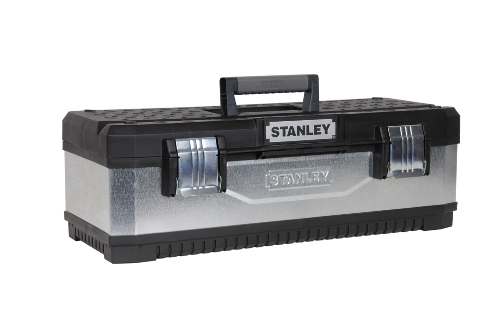 VERKTYGSLÅDA STANLEY 1-95-620, GALVANISERAD METALL/PLAST 2