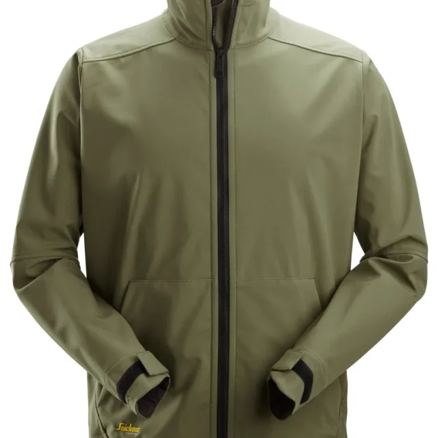 Snickers Workwear 1205 Softshelljacka khakigrön M