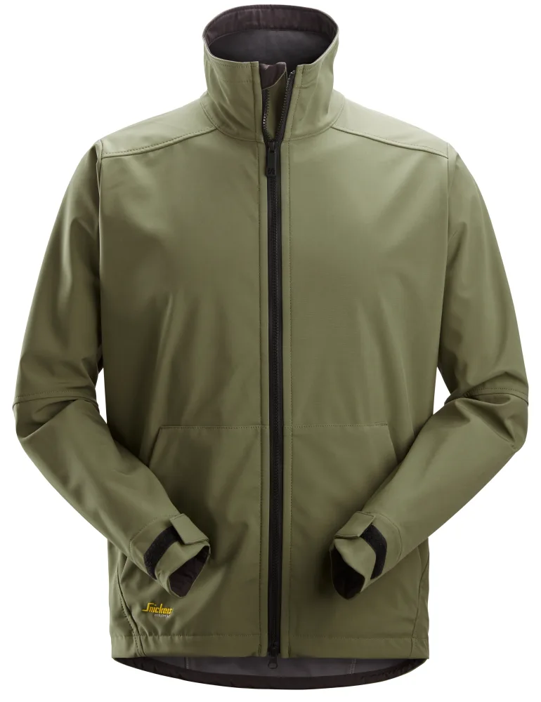 Snickers Workwear 1205 Softshelljacka khakigrön M