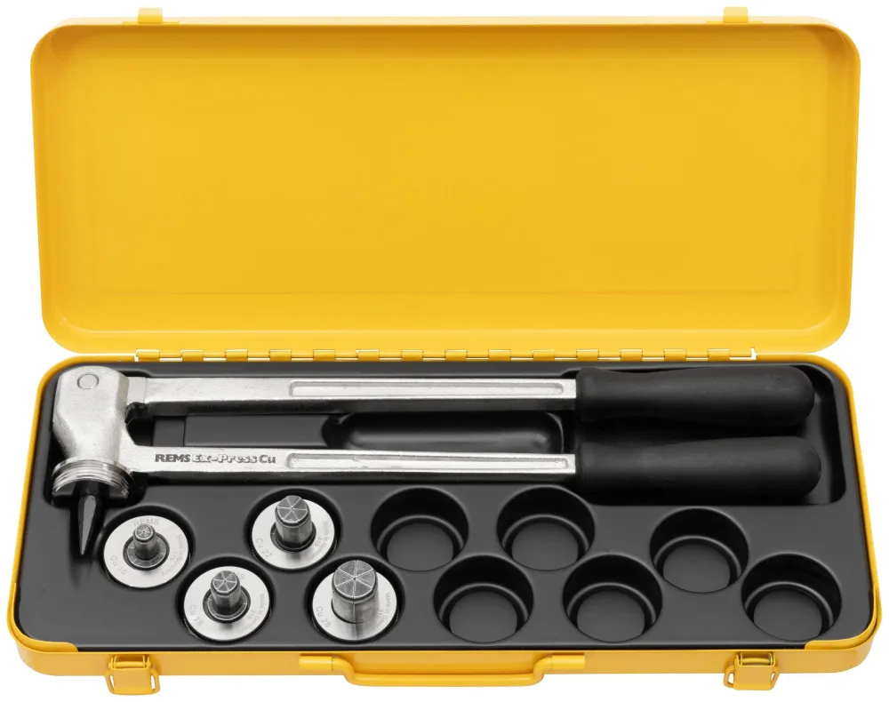 REMS Ex-Press Cu Set Rörexpander 15, 18, 22 och 28 mm