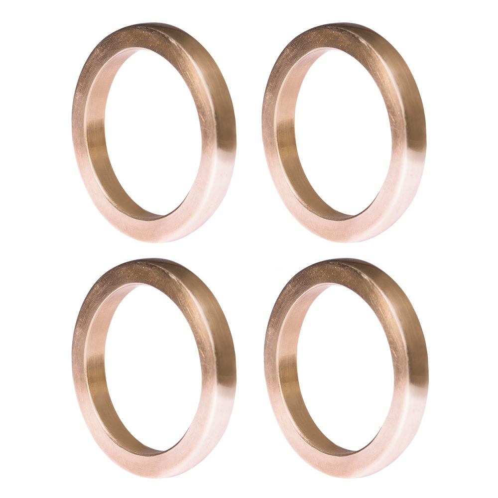 Vasa servettring 4-pack, Brons