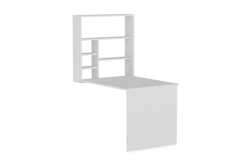 Mcmillan Väggskrivbord 90 cm med Förvaring Hyllor
