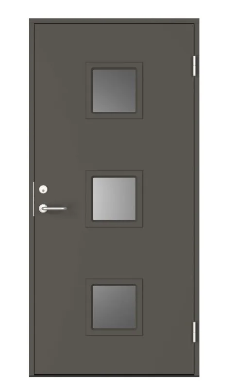 Swedoor C8010 Ytterdörr vit (S 0502-Y) 988x1980 mm