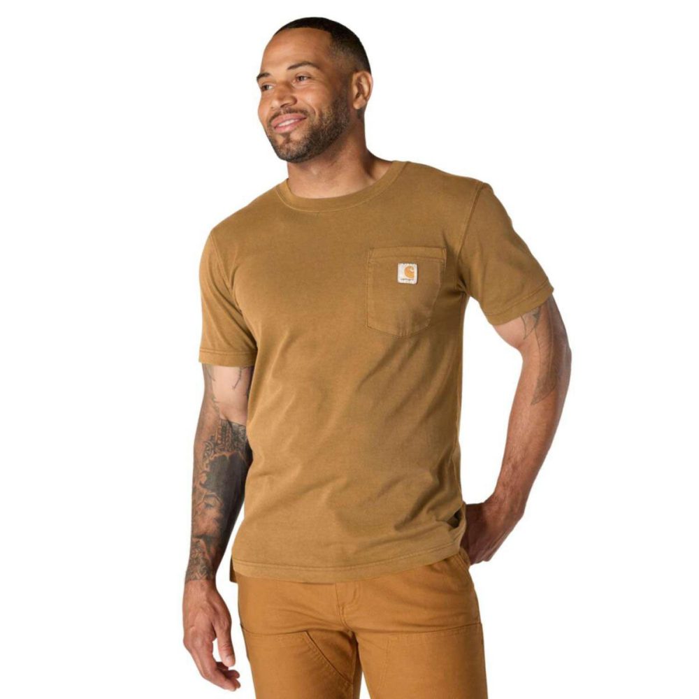 Kjøp Carhartt T-skjorte Farget, brun
