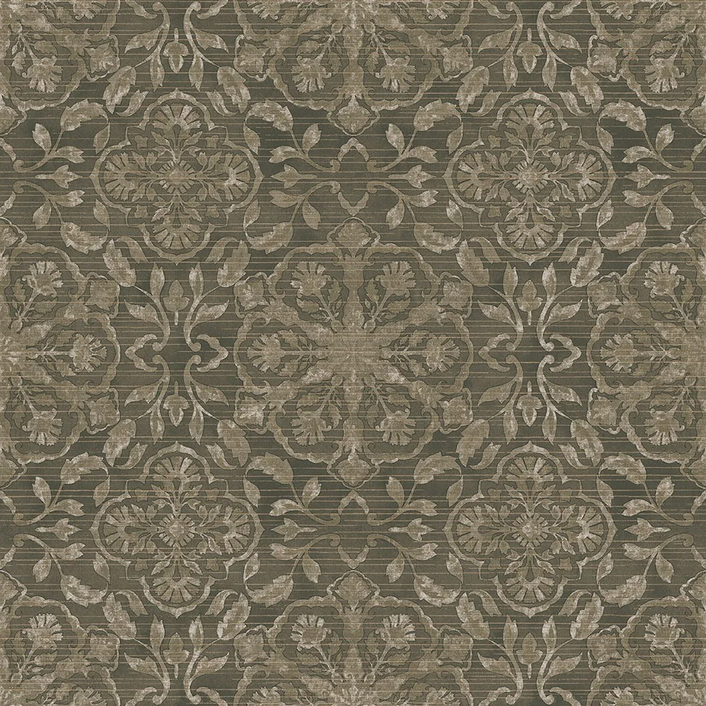 Fiona Walldesign Grace 35302 Tapet Palace Damask Grå/metallic