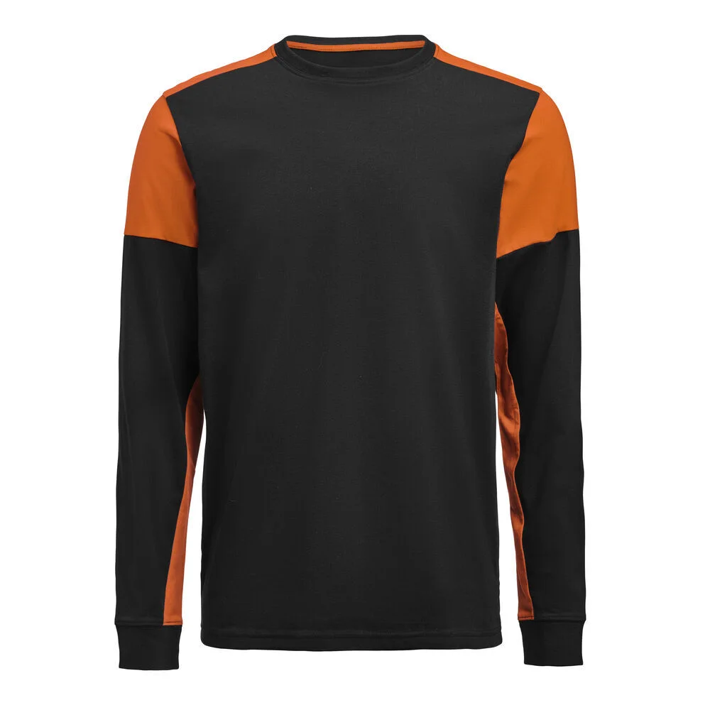 Printer Prime 2264036 T-shirt svart/orange 4XL
