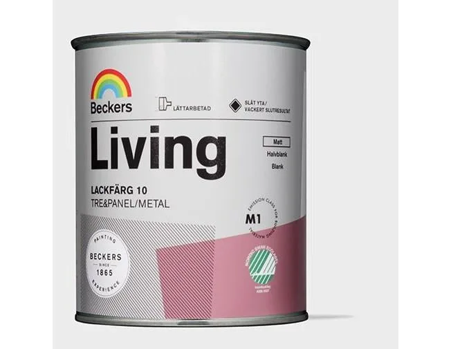 Beckers Living Lackfärg blank Vit