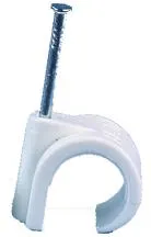 Gelia 050400015 Ledningshållare rund, vit, 100-pack 7-10 mm - Bild 2