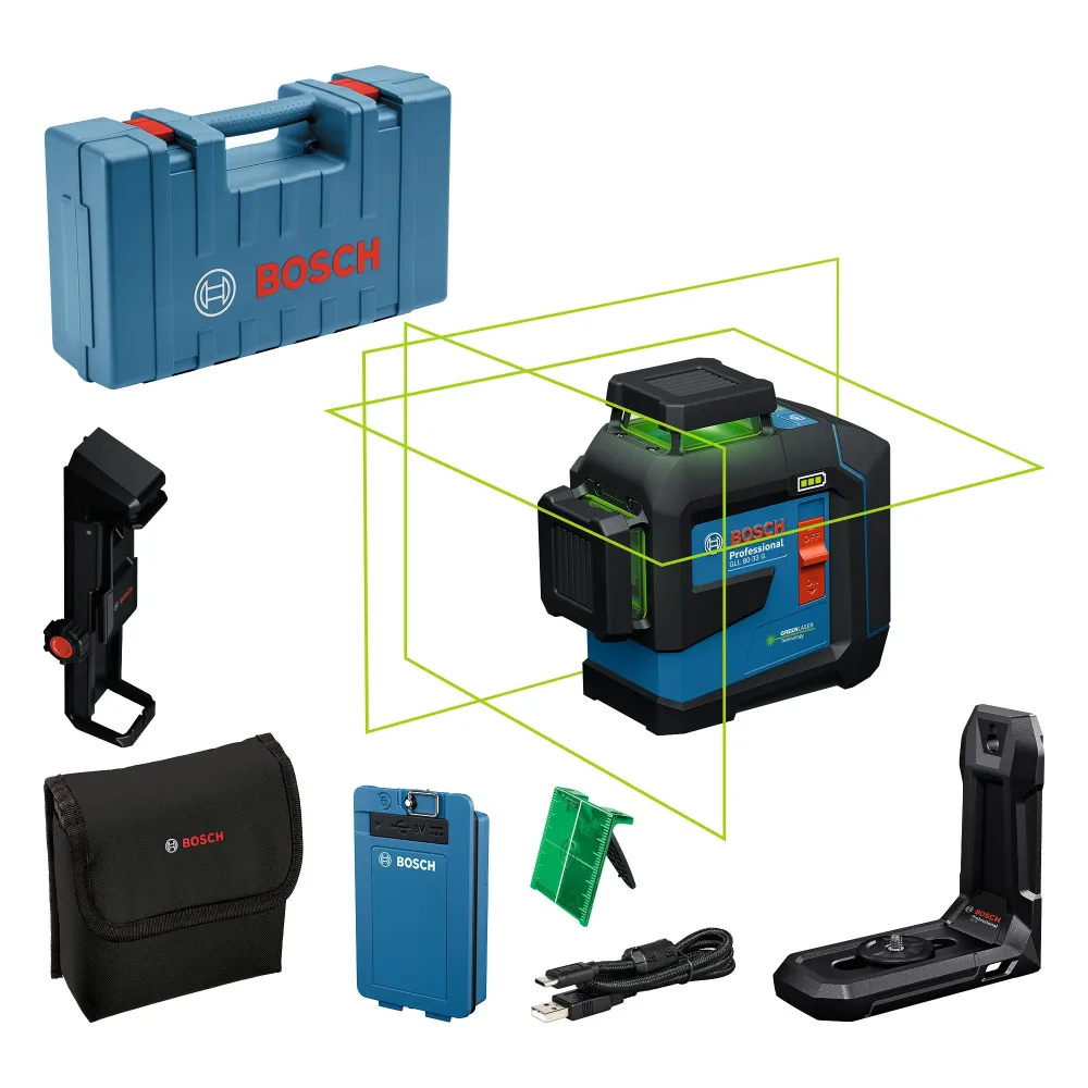 Bosch GLL 80-33 G M Linjelaser grön laser 601065501
