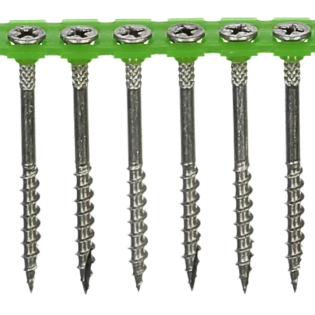 ESSVE 601342 Trallskruv 4,2 mm Ø, bandad, PH2, A4, 1000-pack 42 mm