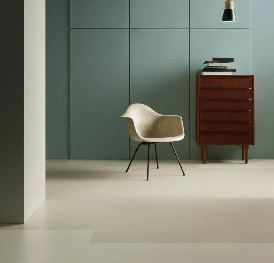 Linoleumgolv Marmoleum Click 333701 Moon Beige, 30x30cm - Bild 3