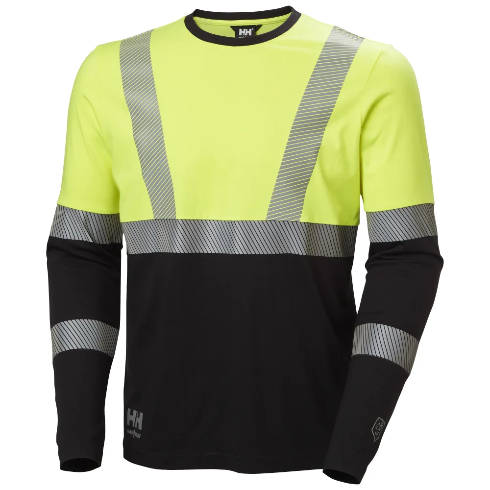Helly Hansen Workwear Fyre 79298 T-shirt gul/mörkgrå 3XL