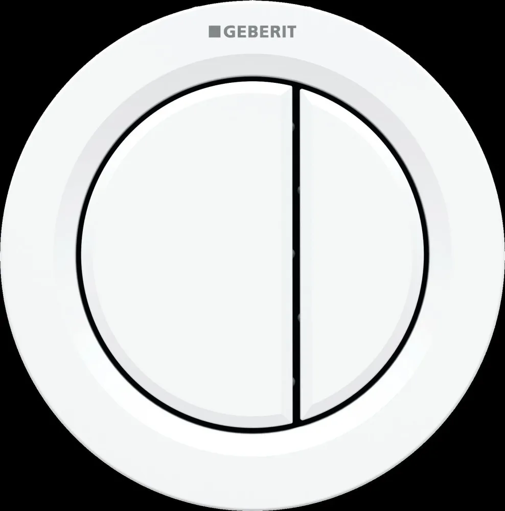 Geberit 116.050.11.1 Spolknapp för dubbelspolning