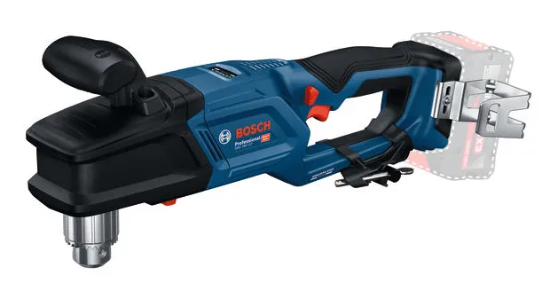 Vinkelborrmaskin Batteridriven Bosch Power Tools PRO GRD 18V-127 Kuggkranschuck, Standard