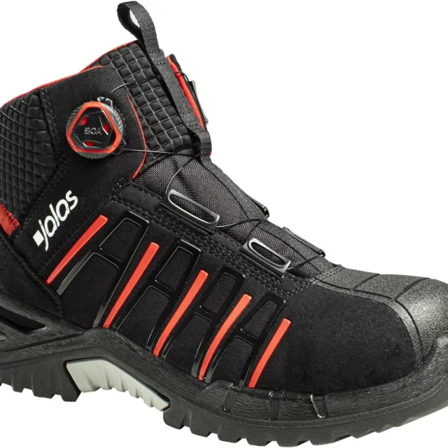 Jalas 9985 Exalter Easyroll Skyddskänga S3, BOA, svart/röd 41