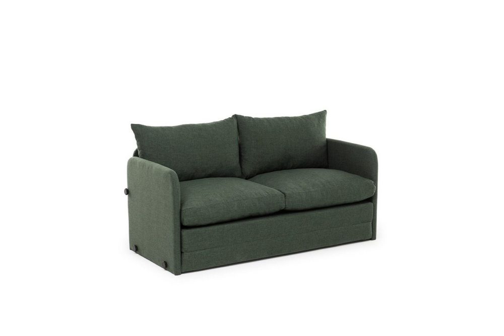2-sits bäddsoffa Rubby (128 x 70 x 66 cm) Grön