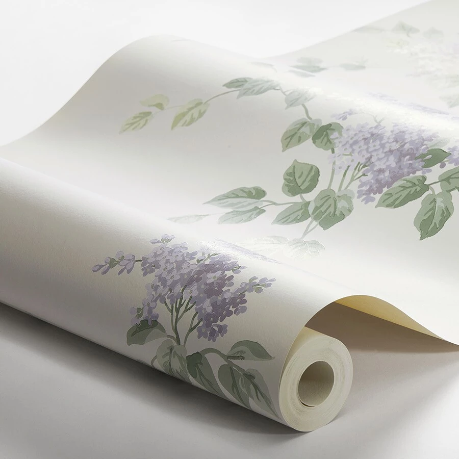 Tapet Falsterbo III Lilacs 7668 Lila Blommig - Bild 3