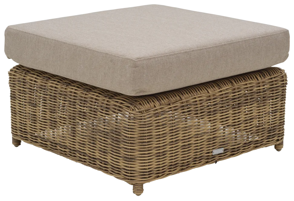 Brafab Glendon Fotpall Rustic/Beige