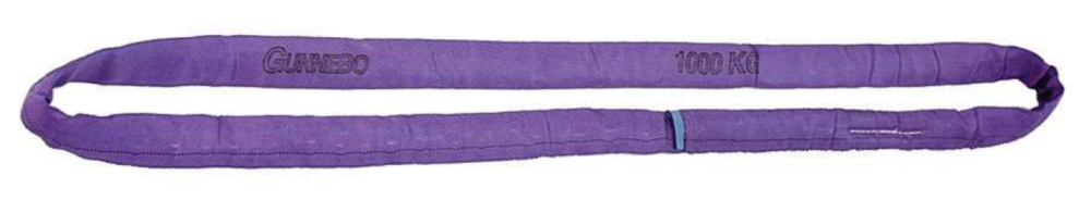 RUNDSLING GUNNEBO LIFTING 1TON 1,0M SÖMLÖS VIO