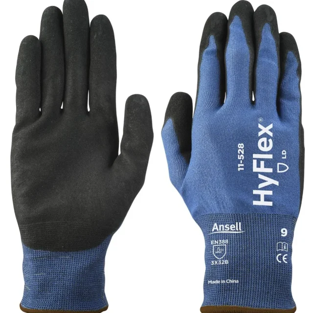 Ansell HyFlex 11-528 Skärskyddshandske nitril, sömlös 11