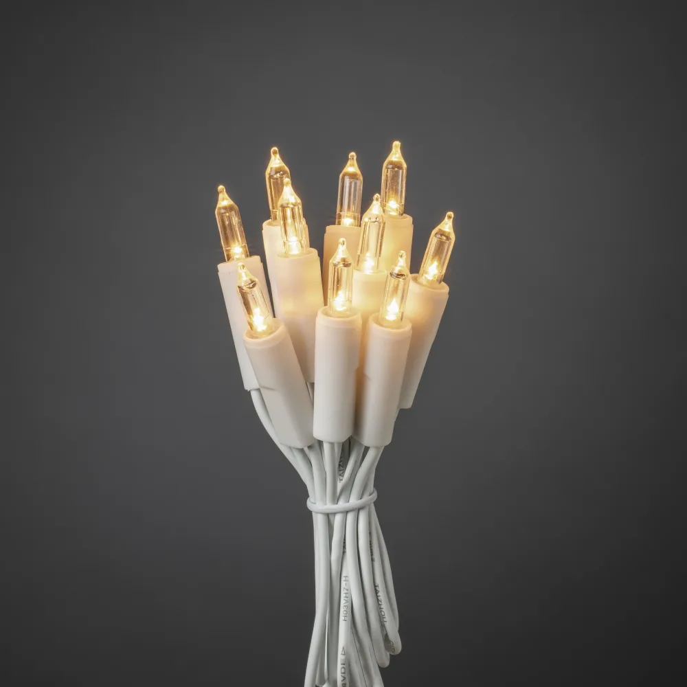 Konstsmide 6303-102 Ljusslinga varmvita LED, vit kabel 7.35 m - Bild 2