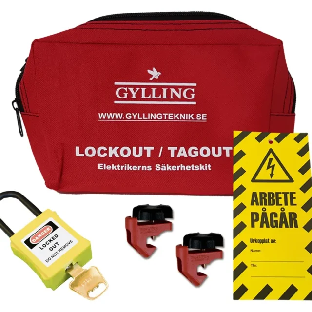 Sunwind 309859 Dvärgbrytarlås 13 delar, i bag