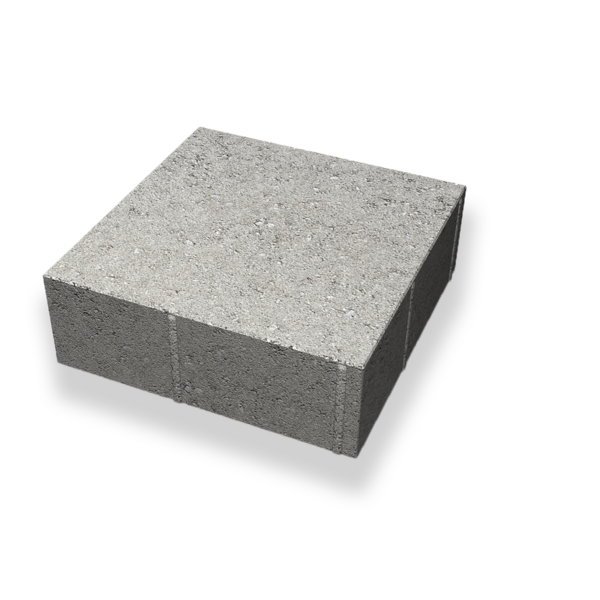 PLATTA BENDERS SLÄT FASAD GRÅ, 350X350X120