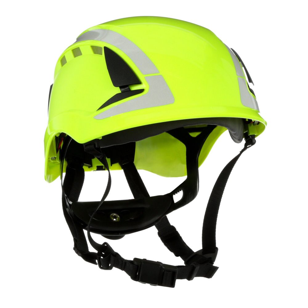 Kjøp Skyddshjälm SecureFit X5000, ventilerad, varselgul med reflex, X5014V‑CE